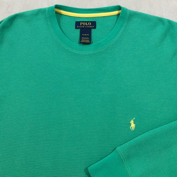 Polo Ralph Lauren Mini Waffle T-Shirt Long Sleeved (XL)