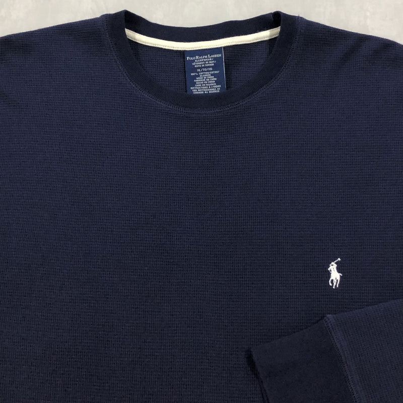 Polo Ralph Lauren Mini Waffle T-Shirt Long Sleeved (XL)