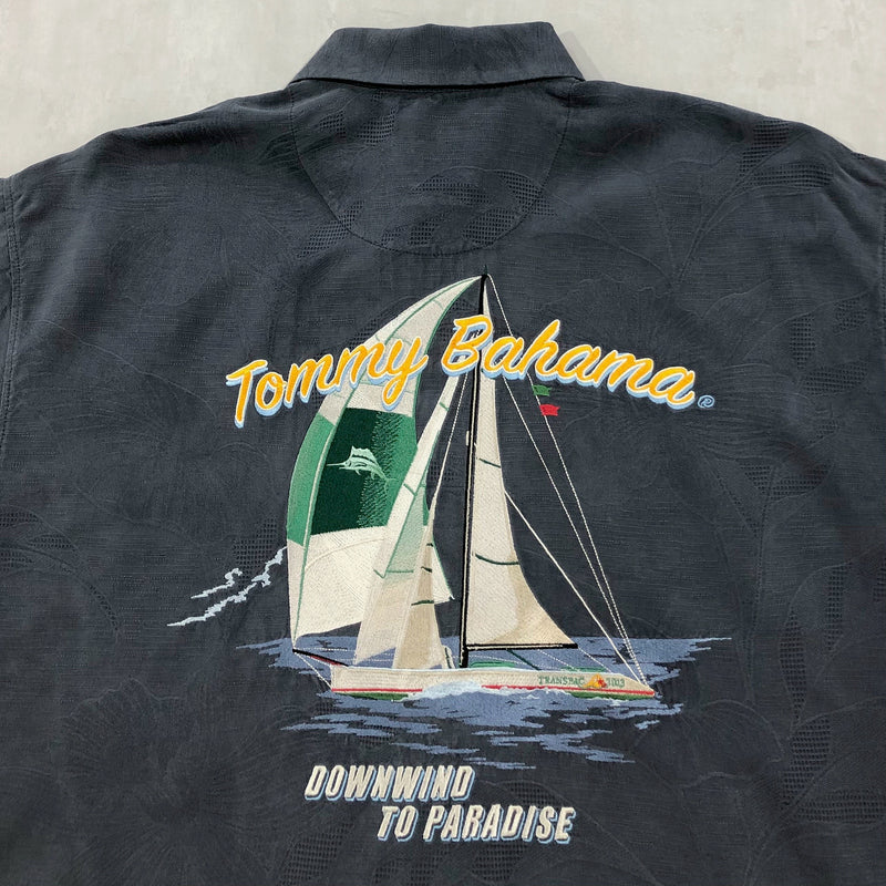 Tommy Bahama Hawaiian Shirt (L/BIG-XL)