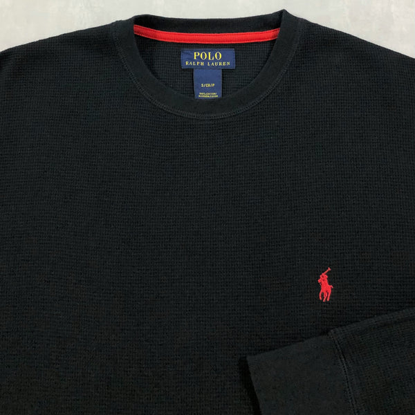 Polo Ralph Lauren Mini Waffle T-Shirt Long Sleeved (S)