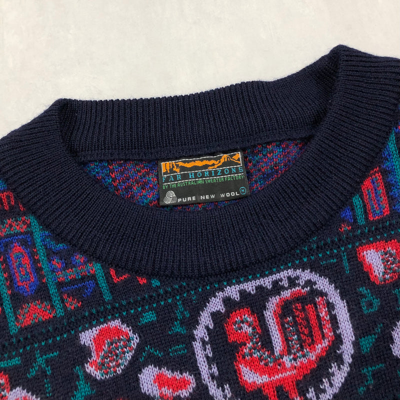 Vintage Far Horizons Australia Wool Knit Sweater (M)