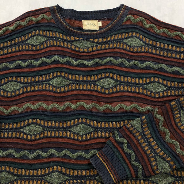 Vintage Cable Knit Sweater USA (XL/BIG-2XL)