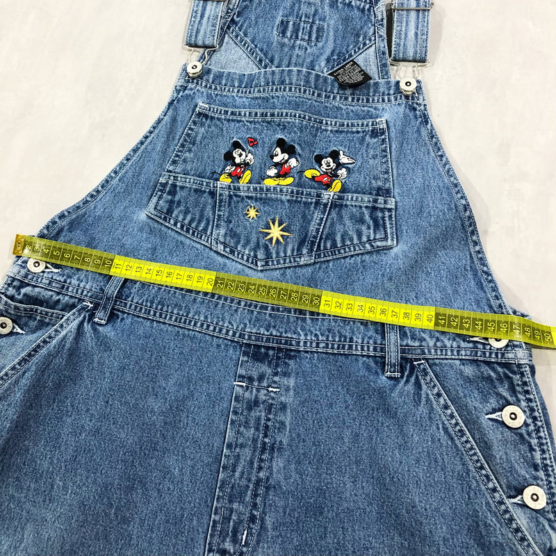 Vintage Disney Denim Overalls Mickey (W/XL)