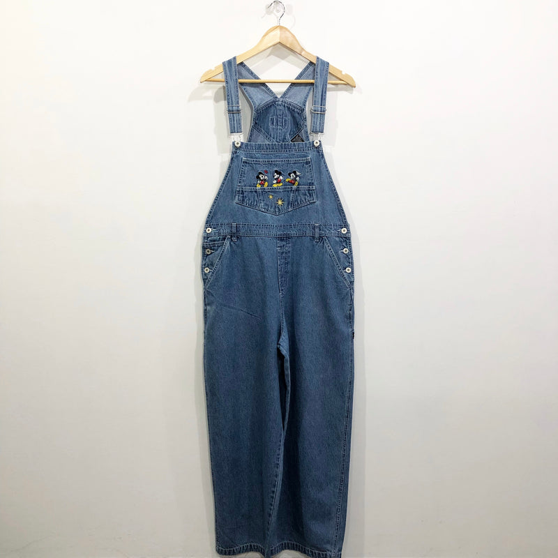 Vintage Disney Denim Overalls Mickey (W/XL)