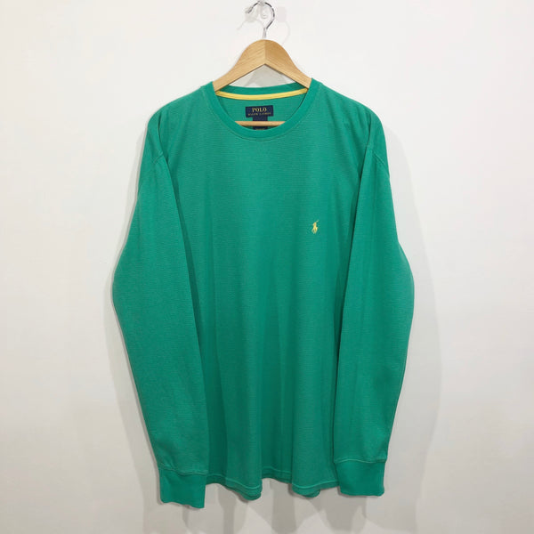 Polo Ralph Lauren Mini Waffle T-Shirt Long Sleeved (XL)