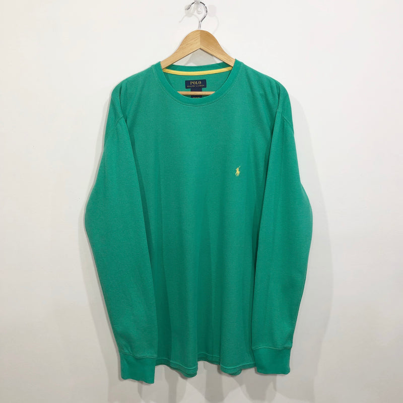 Polo Ralph Lauren Mini Waffle T-Shirt Long Sleeved (XL)