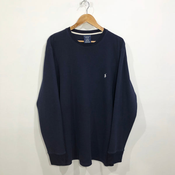 Polo Ralph Lauren Mini Waffle T-Shirt Long Sleeved (XL)