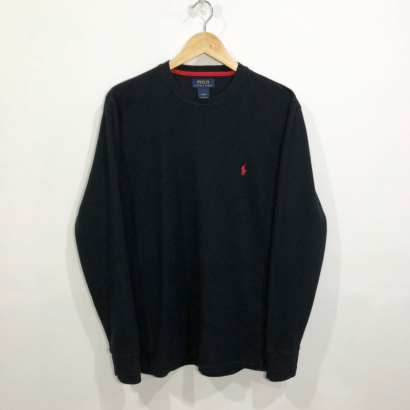 Polo Ralph Lauren Mini Waffle T-Shirt Long Sleeved (S)