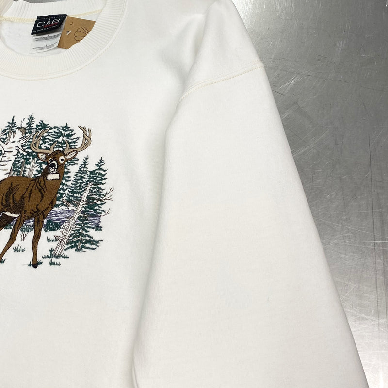 Croft & Barrow Sweatshirt Deer (L)