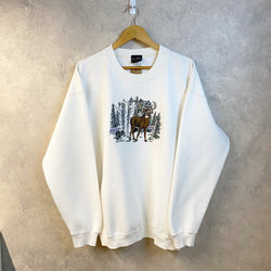 Croft & Barrow Sweatshirt Deer (L)