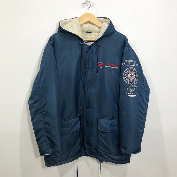 Vintage Converse All Star Sherpa Jacket (L/BIG/TALL)