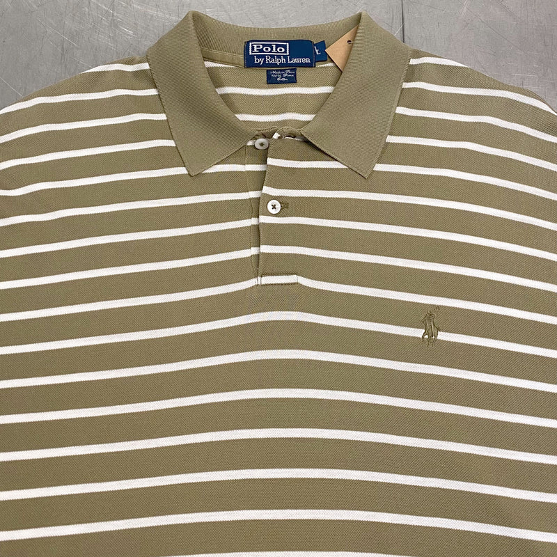 [REWORKED] Polo Ralph Lauren Cropped Polo Shirt (L)