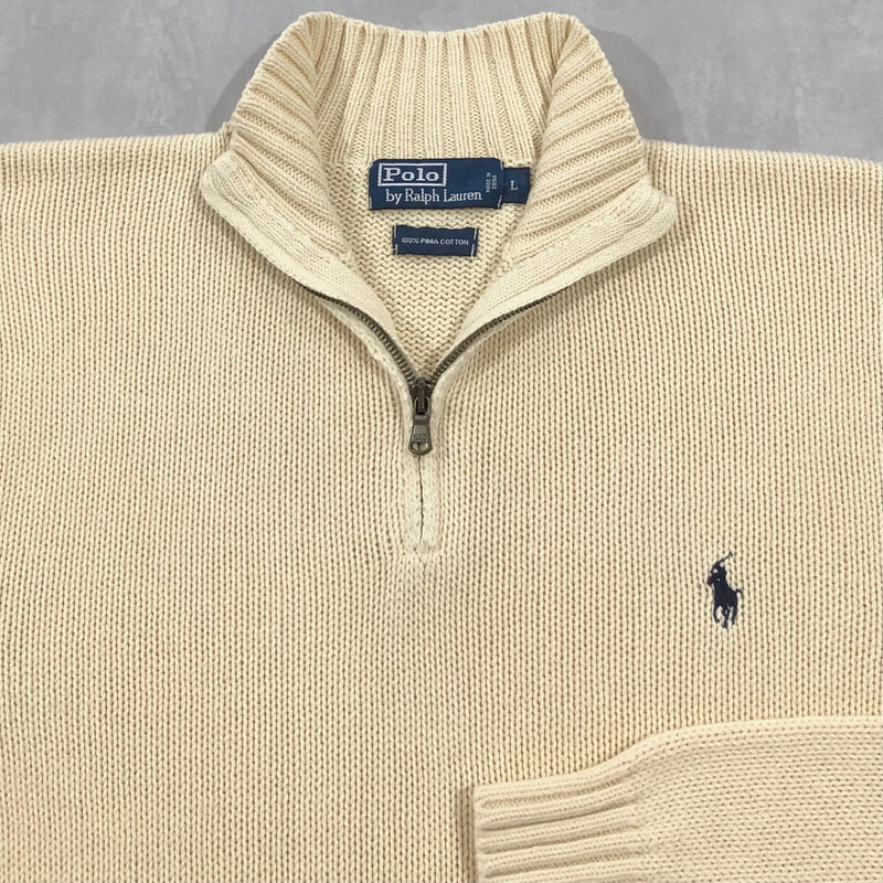 Polo Ralph Lauren Knit Quarter Zip (L)
