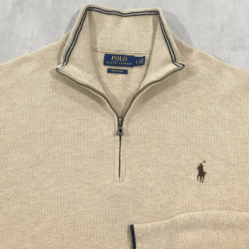 Polo Ralph Lauren Knit Quarter Zip (L)