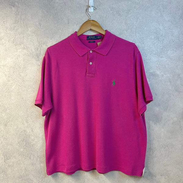 [REWORKED] Polo Ralph Lauren Cropped Polo Shirt (L)