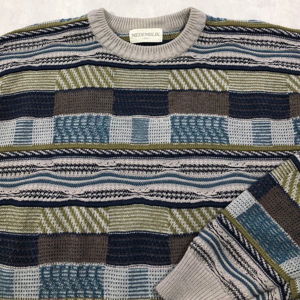 Vintage Knit Sweater (XL)