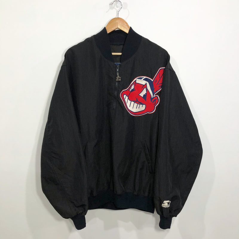 Vintage Starter Windbreaker MLB Cleveland (2XL/BIG-3XL)