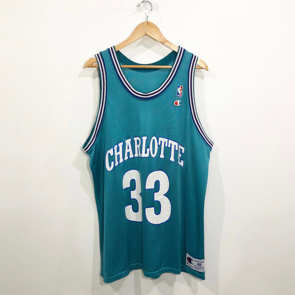 Vintage Champion NBA Jersey Charlotte Hornets (M-L)