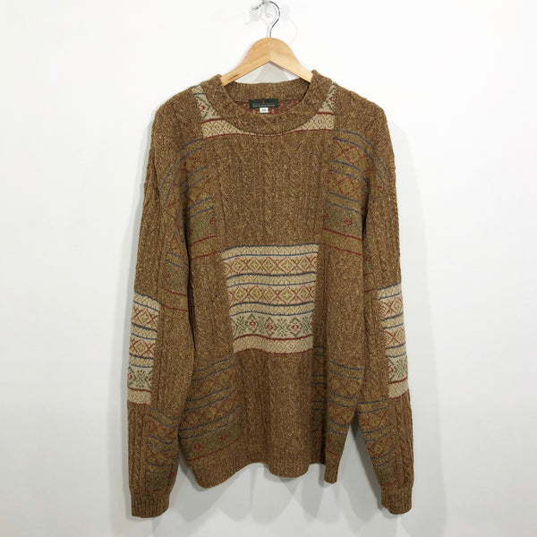 Vintage The Scotch House Wool Knit Sweater (XL)