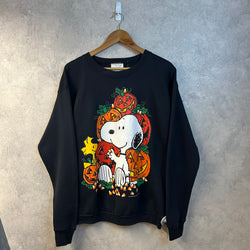 Vintage Peanuts Sweater Snoopy USA (M)
