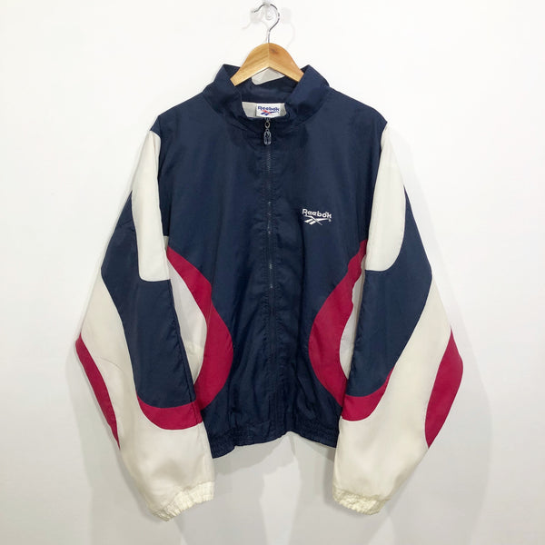 Vintage Reebok Lightweight Jacket (2XL/BIG/SHORT)