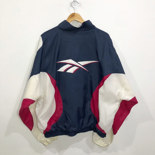 Vintage Reebok Lightweight Jacket (2XL/BIG/SHORT)