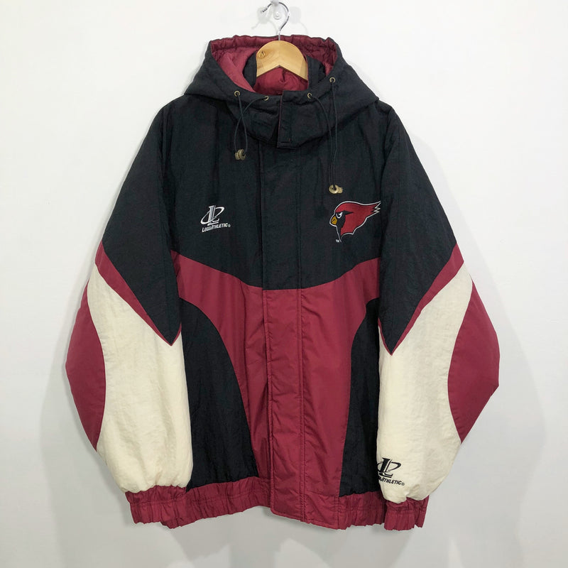 Vtg Logo Athletic NFL Pro Line Arizona Cardinals Light Weight Jacket Size  Large