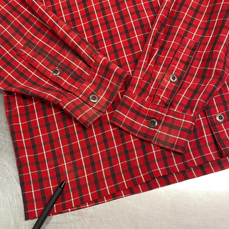 [REWORKED] Vintage Tommy Jeans Cropped Shirt (XL)