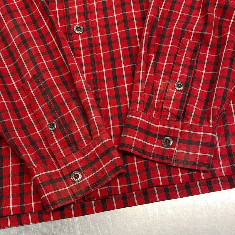 [REWORKED] Vintage Tommy Jeans Cropped Shirt (XL)
