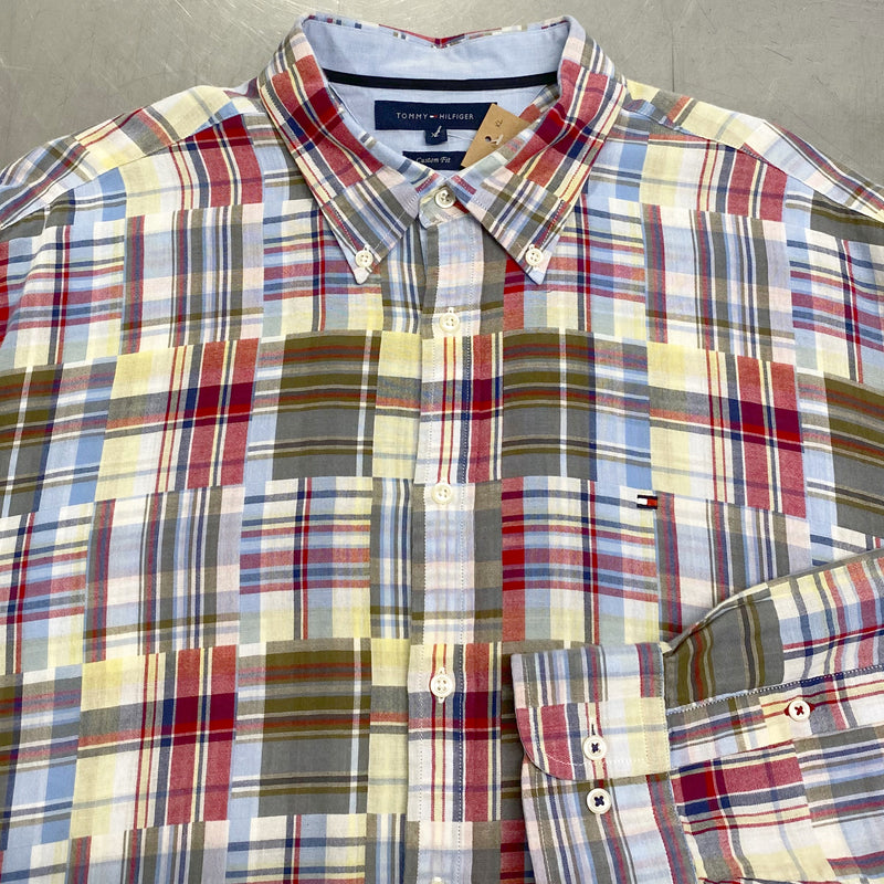 [REWORKED] Tommy Hilfiger Cropped Shirt (L/BIG-XL)