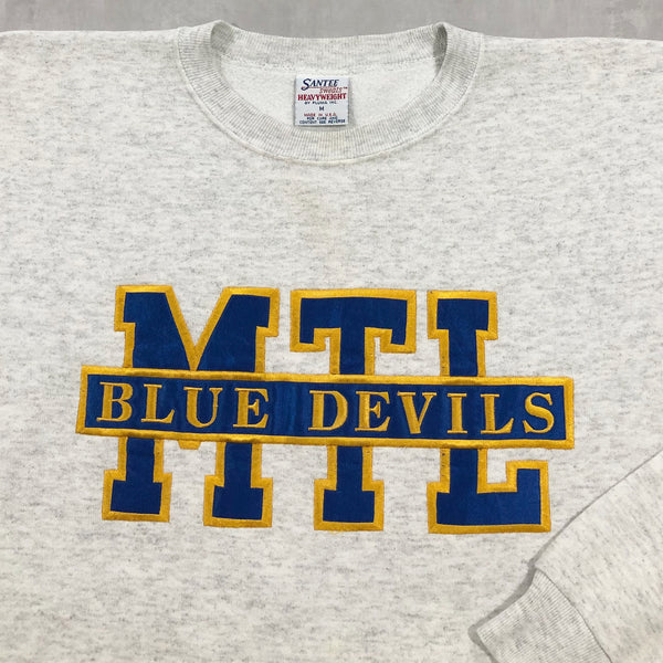 Vintage Sweatshirt Mount Lebanon Blue Devils USA (M)