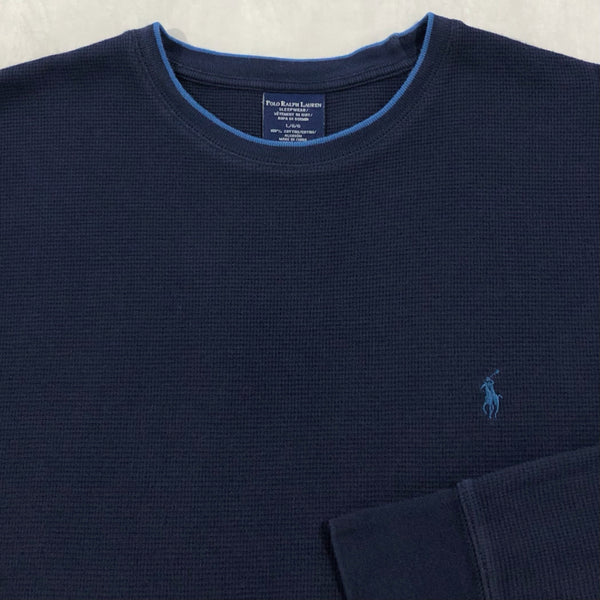 Polo Ralph Lauren Mini Waffle T-Shirt Long Sleeved (L)