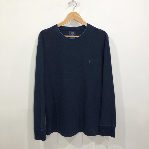 Polo Ralph Lauren Mini Waffle T-Shirt Long Sleeved (L)