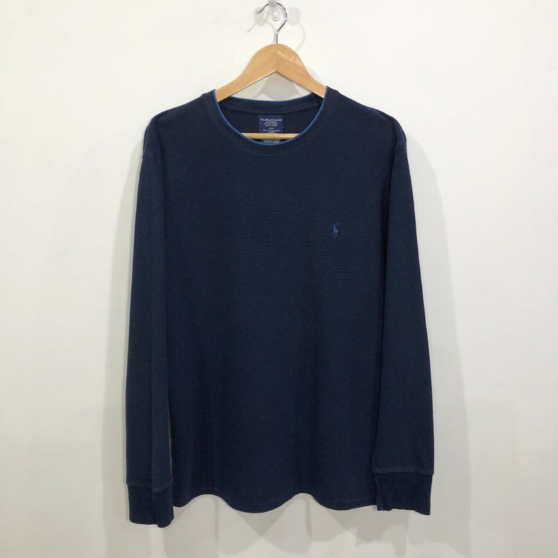 Polo Ralph Lauren Mini Waffle T-Shirt Long Sleeved (L)