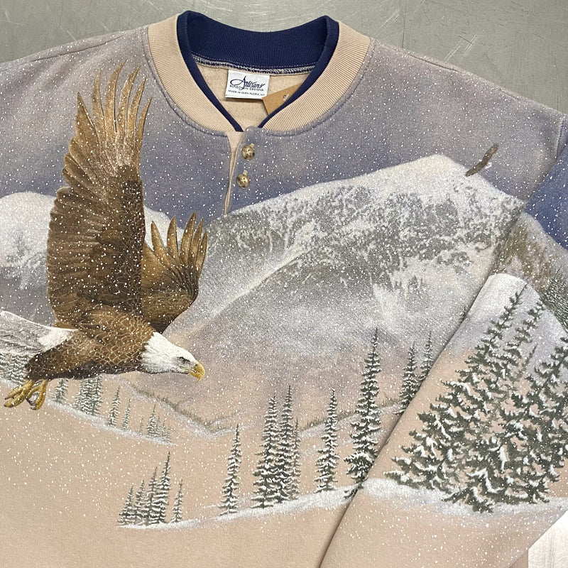 Vintage Sweatshirt Eagle USA (M)