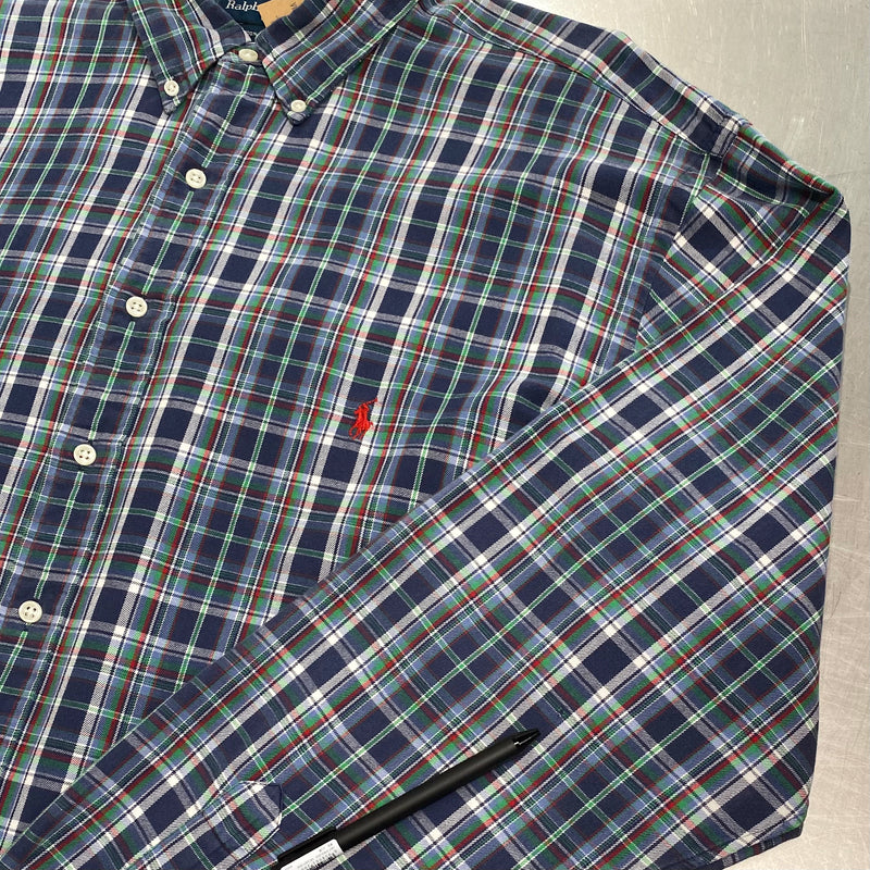 [REWORKED] Polo Ralph Lauren Cropped Shirt (XL/BIG-2XL)