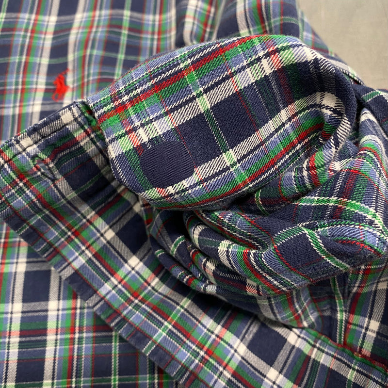 [REWORKED] Polo Ralph Lauren Cropped Shirt (XL/BIG-2XL)
