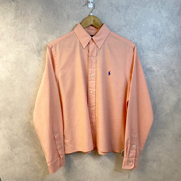 [REWORKED] Polo Ralph Lauren Cropped Shirt (S)