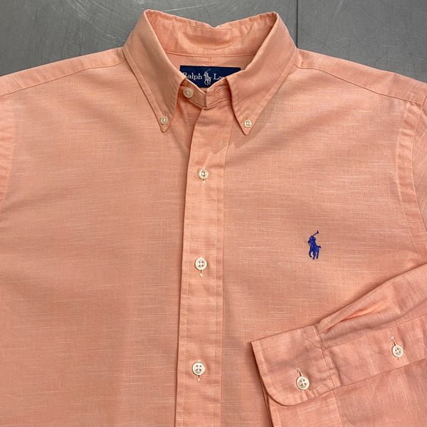 [REWORKED] Polo Ralph Lauren Cropped Shirt (S)