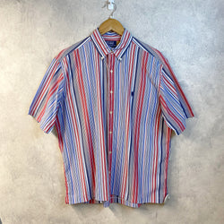[REWORKED] Polo Ralph Lauren Cropped Shirt (L)