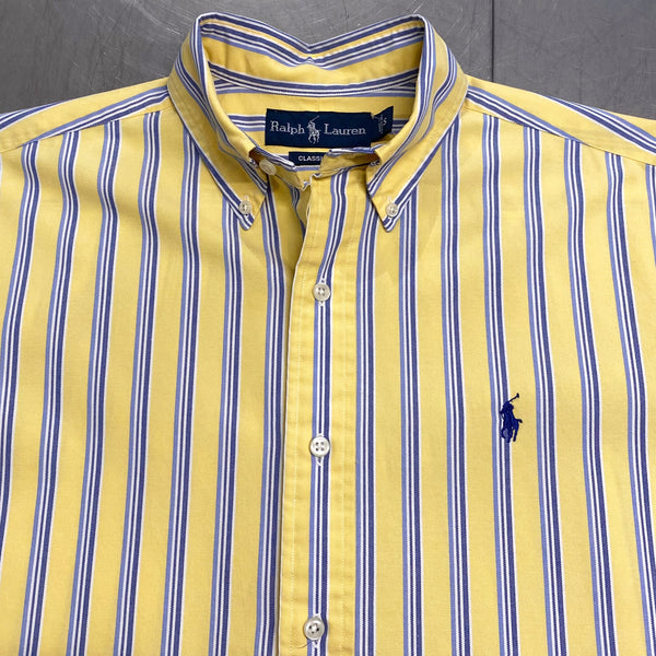 [REWORKED] Polo Ralph Lauren Cropped Shirt (S)