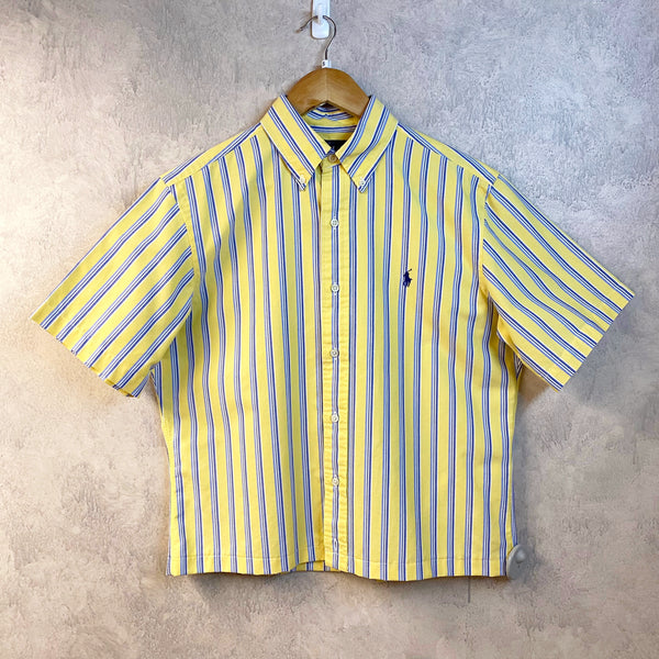 [REWORKED] Polo Ralph Lauren Cropped Shirt (S)