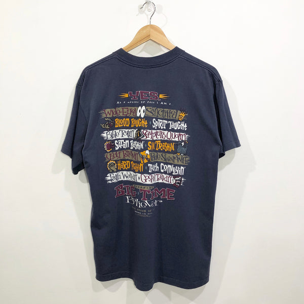Vintage T-Shirt 1995 Big Time Believer USA (L)