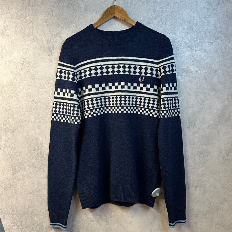Fred Perry Wool Knit Sweater (S-M)