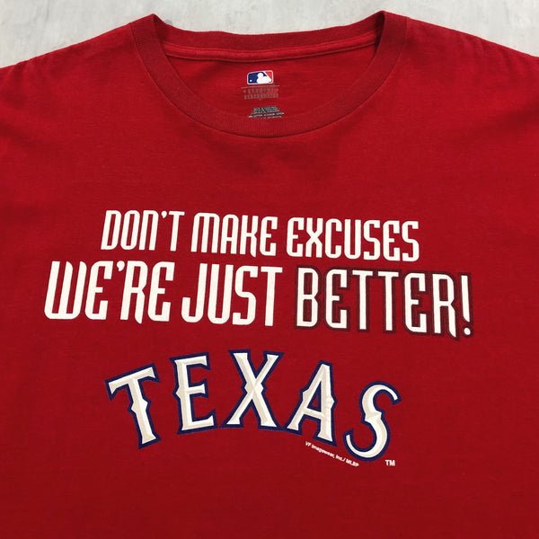 [Reworked] Genuine Merchandise MLB Cropped T-Shirt Texas Rangers (XL/BIG)