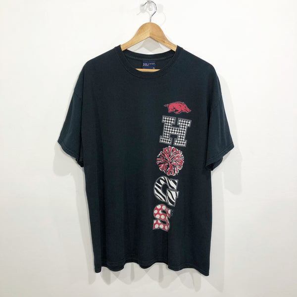 Vintage MV Sport T-Shirt Arkansas Uni Razorbacks (XL)