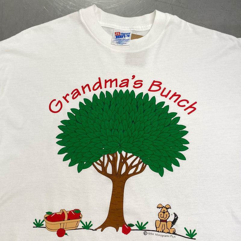 Vintage Hanes T-Shirt 1994 Grandma's Bunch (L-XL)