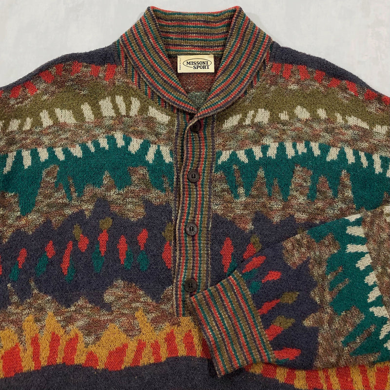 Vintaeg Missoni Italy Knit Sweater (L)