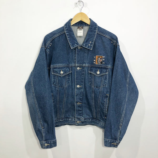 Vintage Harley Davidson x Warner Bros Denim Jacket (M/SHORT)