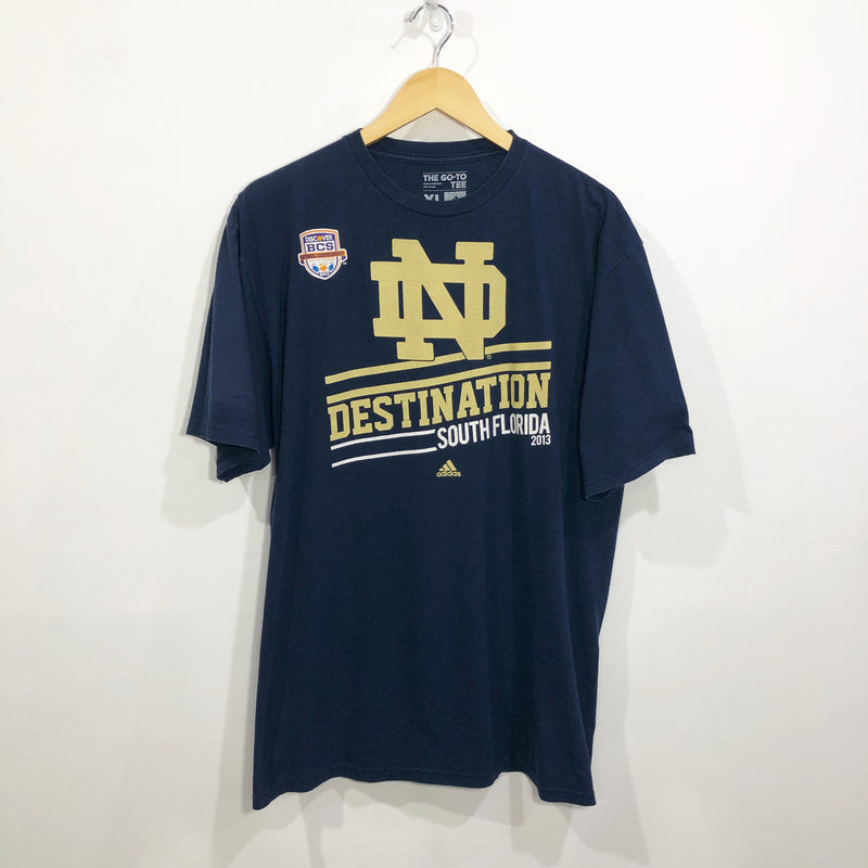 Adidas T-Shirt Notre Dame Uni (XL) – VINTAGELANDNZ